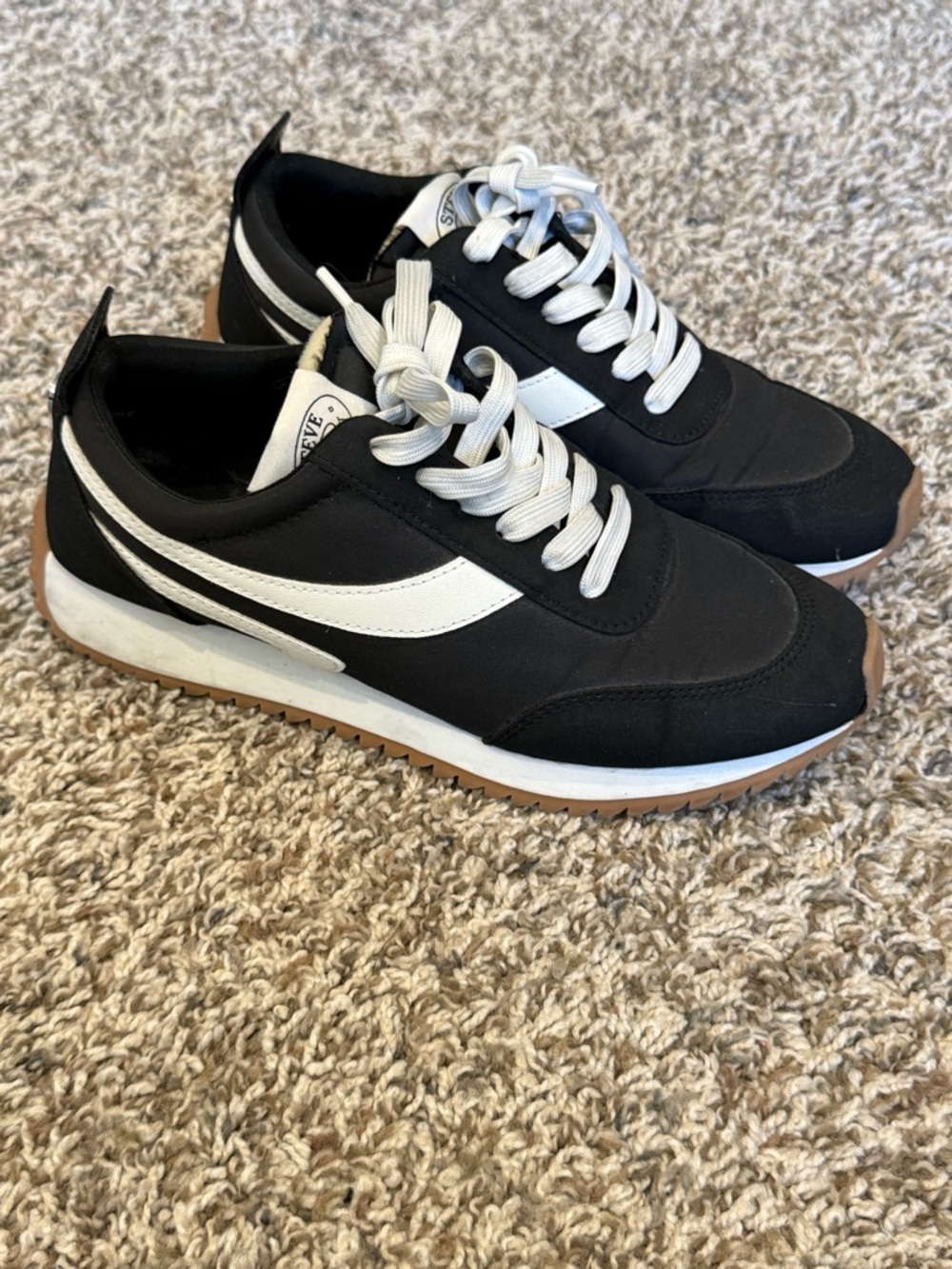 Steve Madden Denney Lace Up Flatform Wedge Sneaker